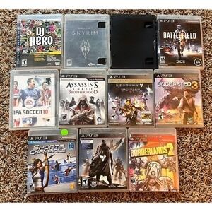 Playstation Assorted PS3 Game Lot 11 Games‎ Total